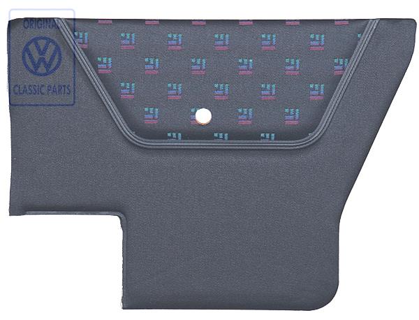 Blue side-trim-panel for Golf Convertible 1983-1993