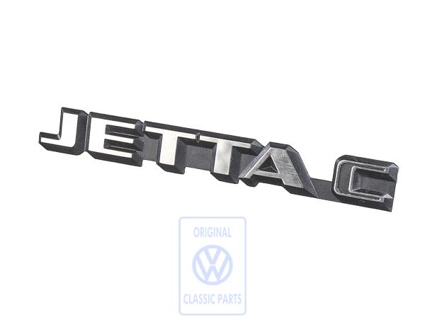 Inscription for VW Jetta Mk2