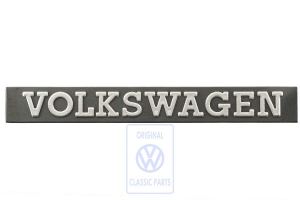 VOLKSWAGEN emblem for VW Golf Mk1