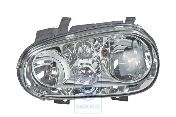 Headlights for VW Golf Mk4
