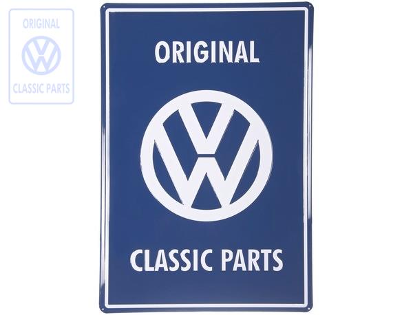 VW Classic Parts sign