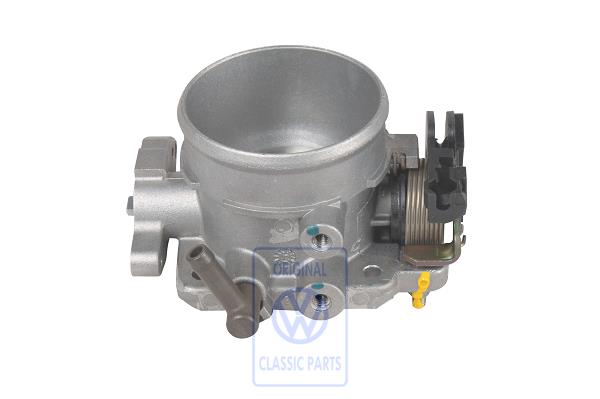 Throttle valve adapter for VW Golf Mk3