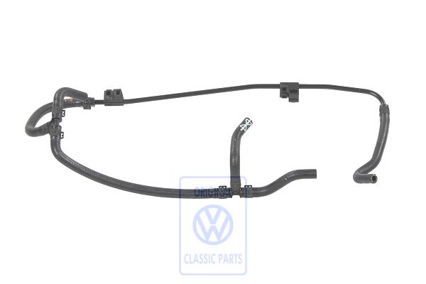 Coolant hose for VW Golf Mk4, Bora