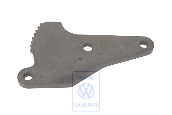 Toothed quadrant for VW T3