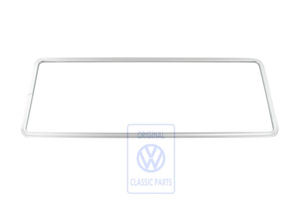 Sliding window frame for VW T3