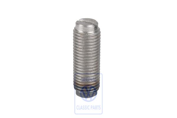 Adjuster screw M9x1