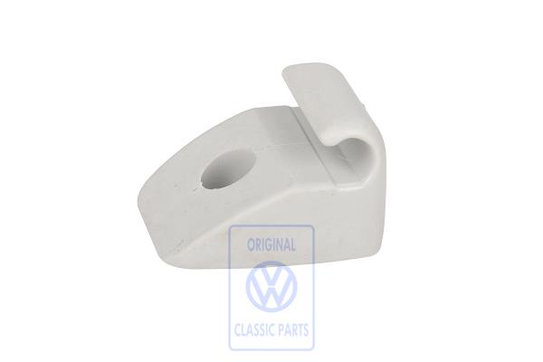 Sun visor retainer for VW T4