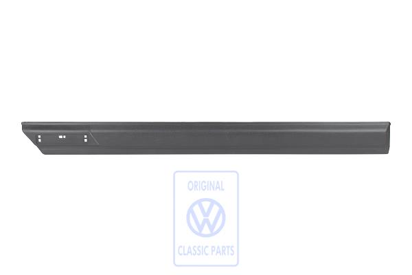 Protective strip for VW Golf Mk3