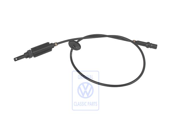 Cold starting aid cable for VW T4