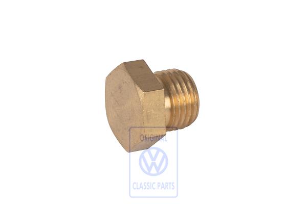 Carburetor sealing plug