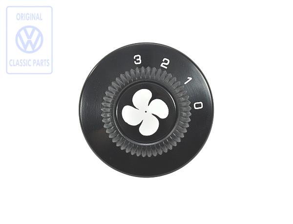 Adjusting knob for VW T3