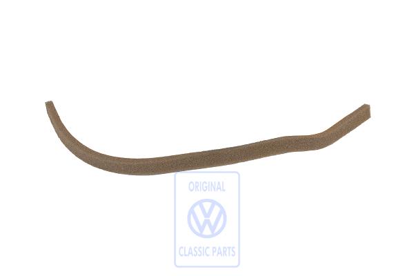 Sealing strip for VW T3