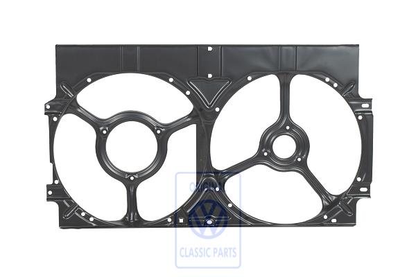 Twin fan ring for VW Caddy Mk2