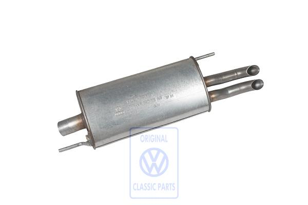 Rear silencer for VW Golf Mk3
