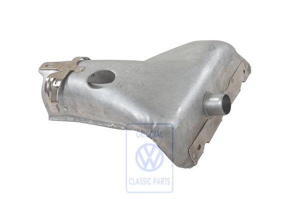 Warm air plate for VW Golf Mk4, Bora