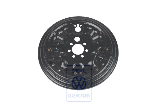 Brake backplate panel (lamination) rear right Passat B3 B4