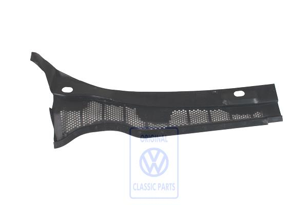 Water deflector for VW Polo Mk3