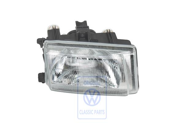 Halogen headlights for VW Caddy