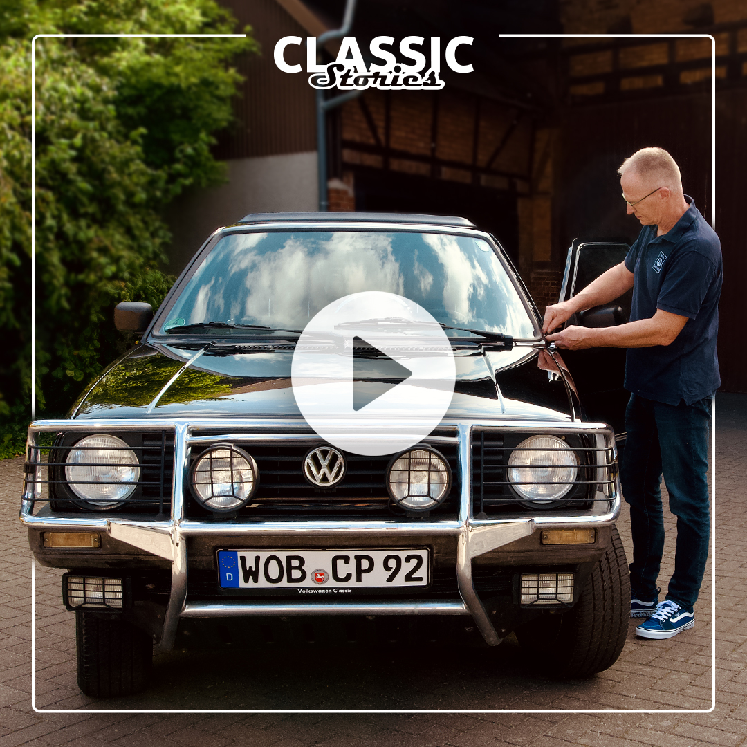 Discover the fourth episode of the Classic Stories video series at Volkswagen Classic Parts and find out step by step how to mount the Golf 2 roof trim on your vehicle. Watch now!