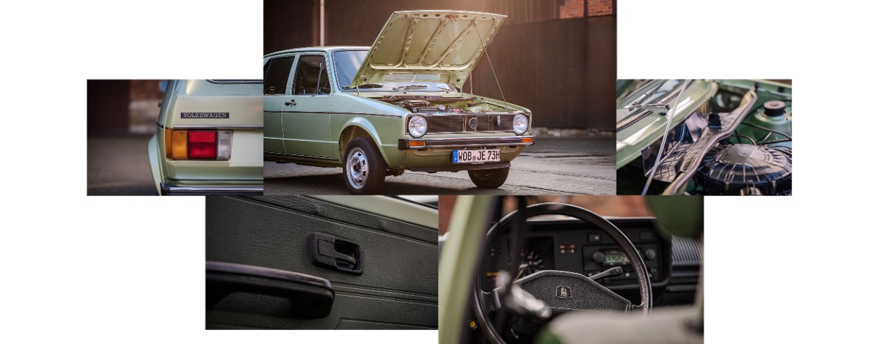 Immer im Trend. Der Golf 1 seit 1974. Jetzt VW Classic Parts entdecken.