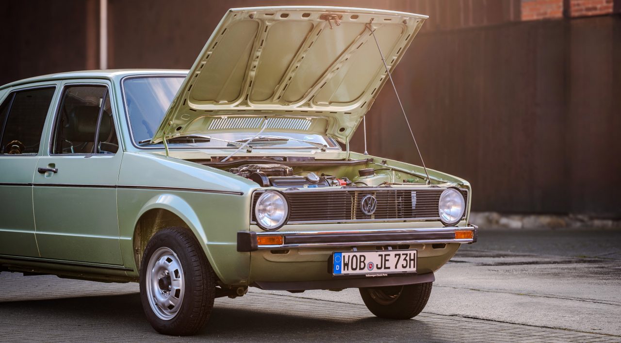 Moving generations - the Golf since 1974. Discover VW Classic Parts now.